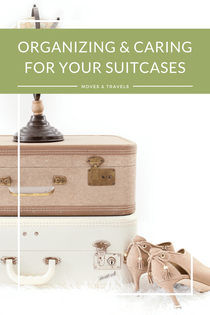 Organizing tips to care for your suitcases