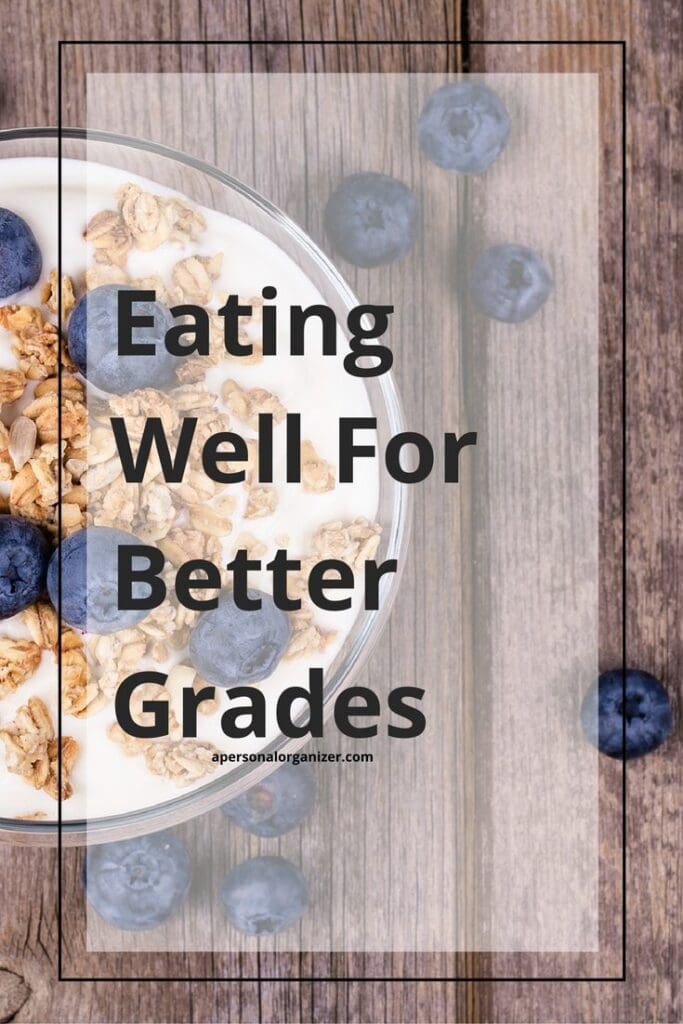 Eating well for better grades. It's back to school season!