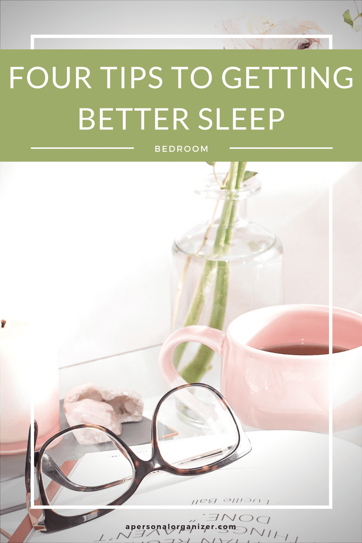 Organizing your bedroom to getting better sleep