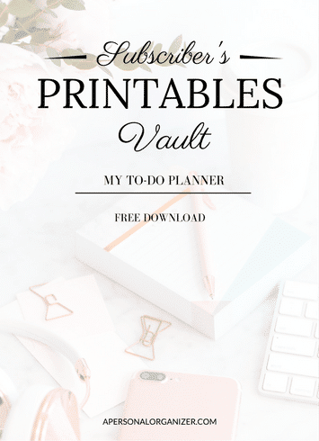 Vault to do planner - A Personal Organizer