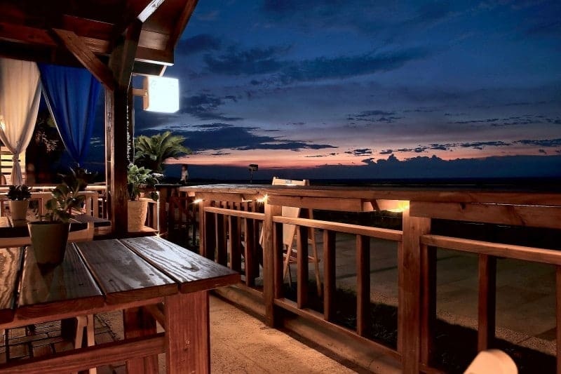 Casa de praia com vista para o mar
