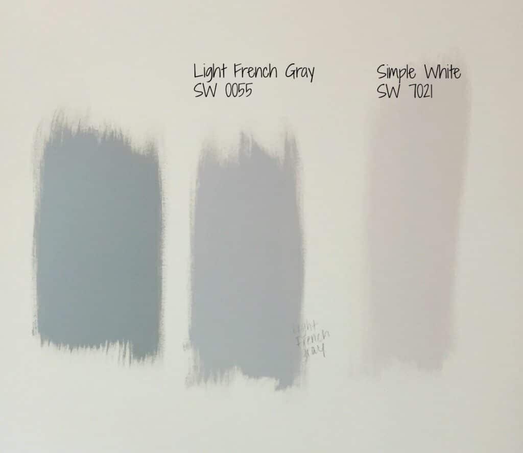 Paint Samples on Wall - A Personal Organizer