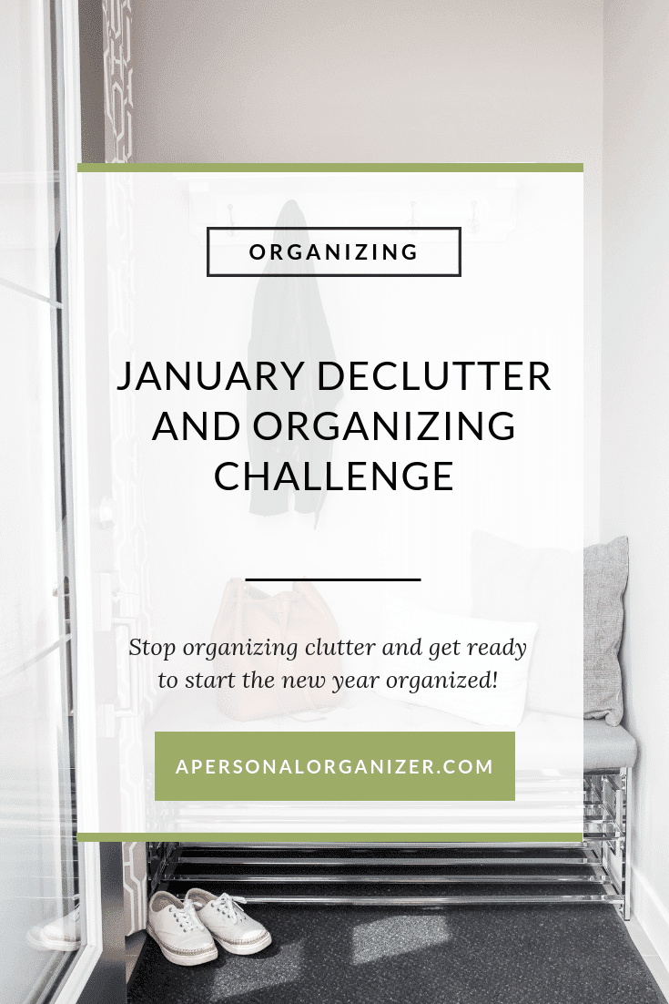 January organizing challenge