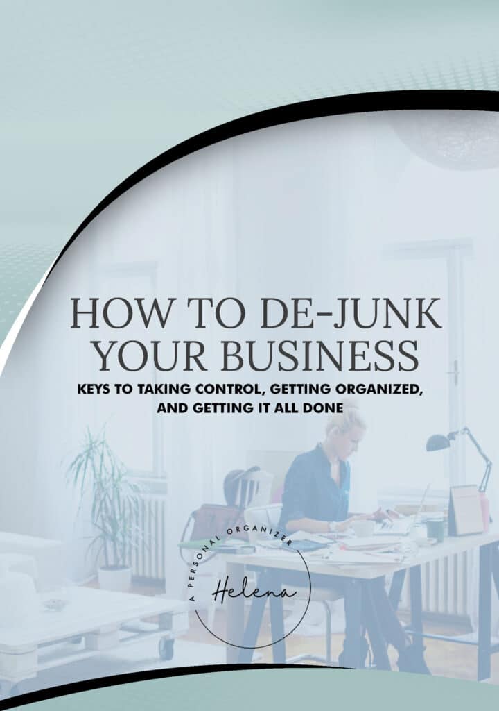 eBook - Dejunk your business - eBook, Workbook & Planner.