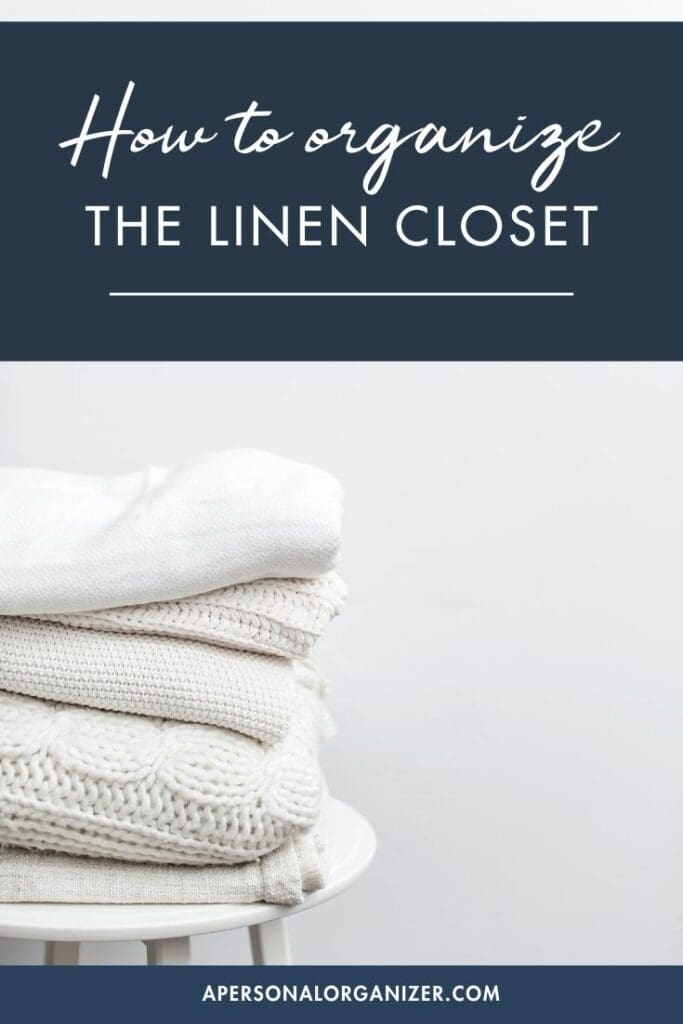 How to Organize The Linen Closet