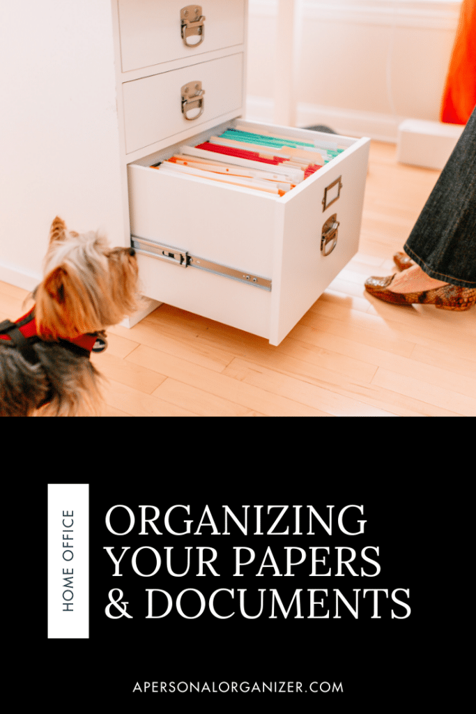 How to Organize Your Papers And Documents.
