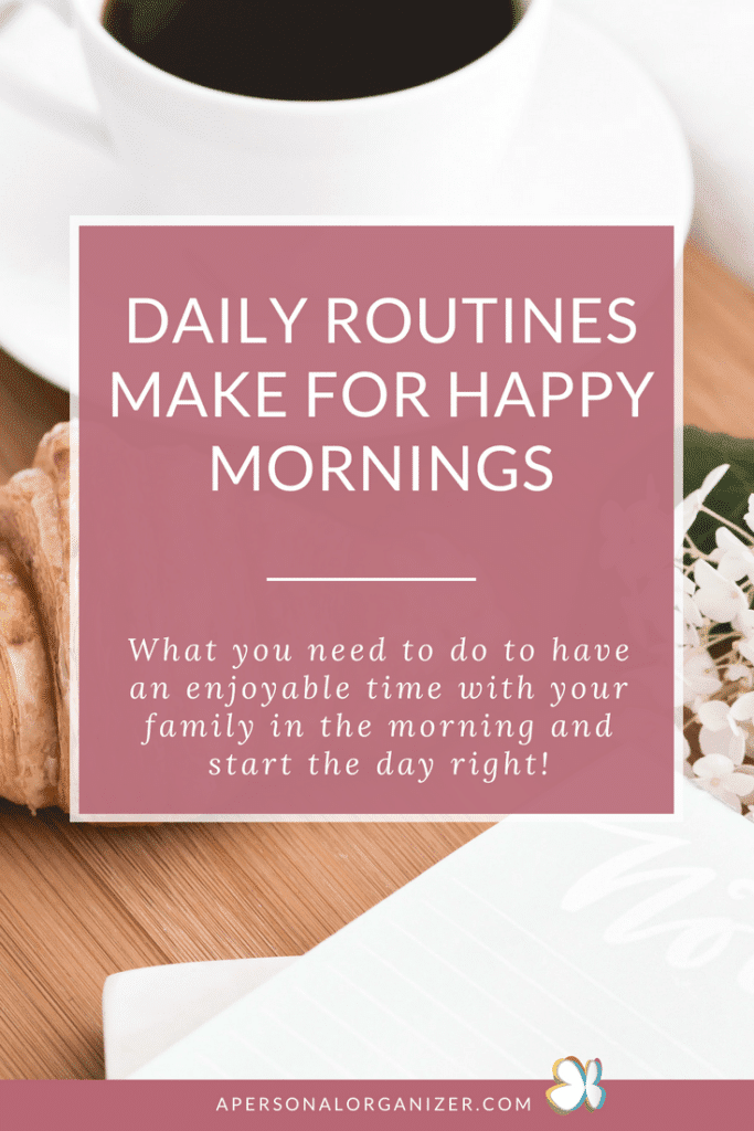 daily morning routines